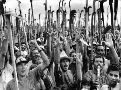 Landless Peasant's March in Brazil